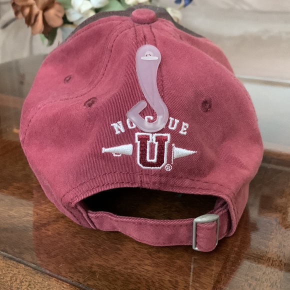 Bring Your Own Beer Baseball Cap No Clue U Vintage Sticker Mark Visor Sun Faded - Picture 3 of 12